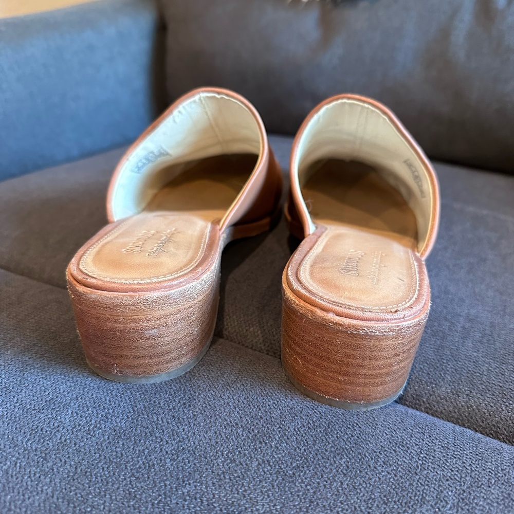 Soludos leather slides size 8 - Picture 2 of 6
